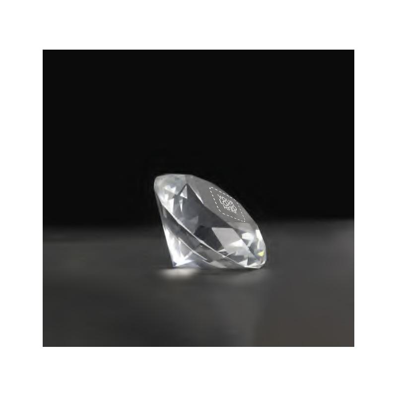 Crystal Diamond Paper Weight Award